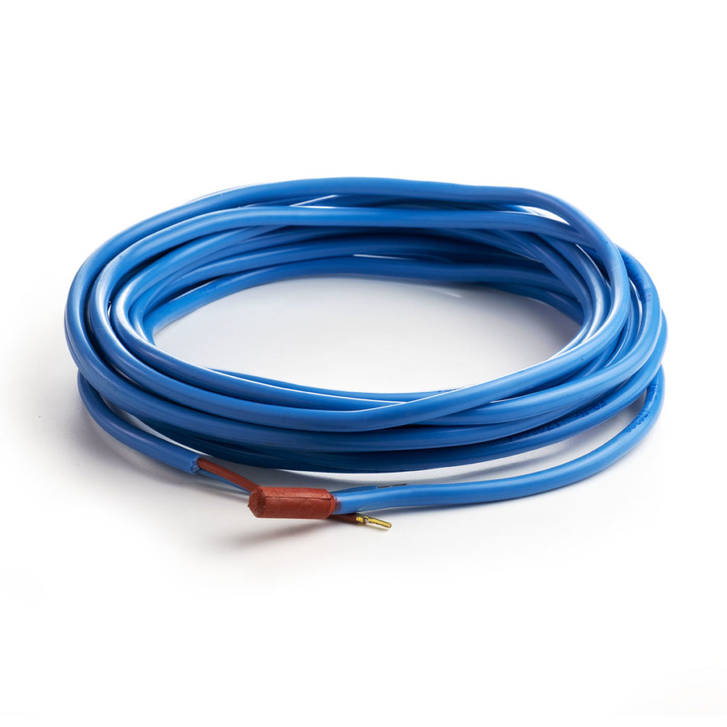 Cavo riscaldante senza muffola con collegamento monolaterale per scarico condensa